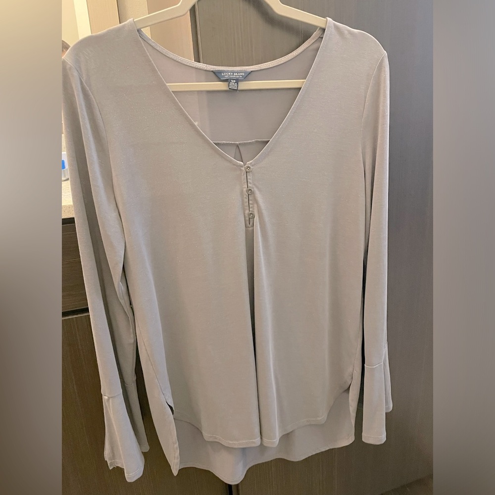 Lucky Brand Grey Long Sleeve